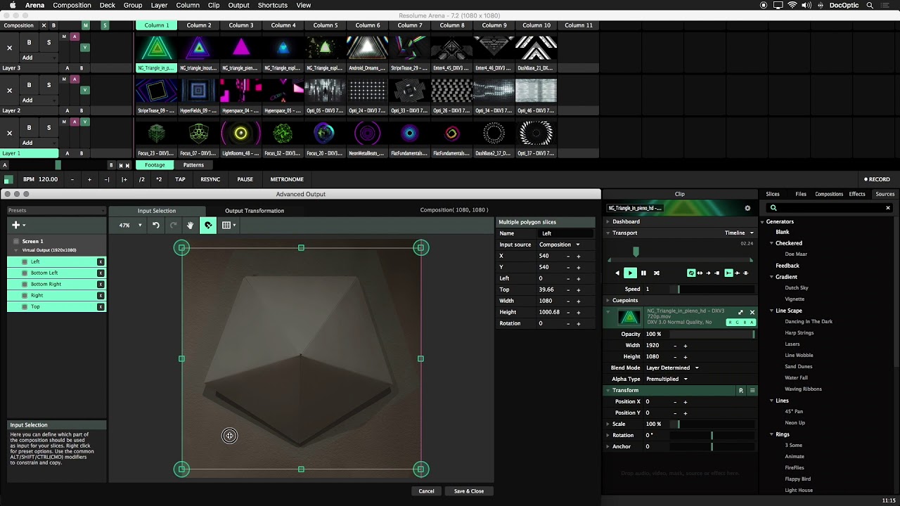 Resolume Video Training: 7.2 Structure Mapping