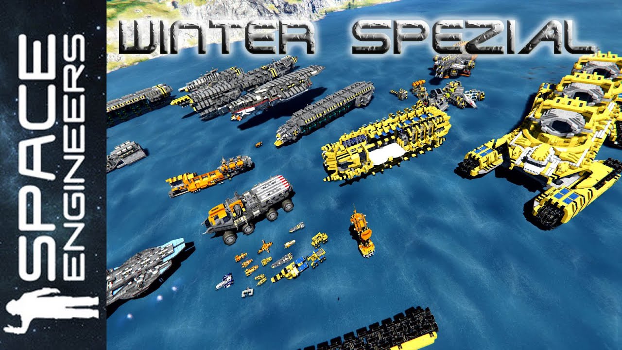 Spezial: Space Engineers - Vorstellung meiner Sammlung an Blaupausen.