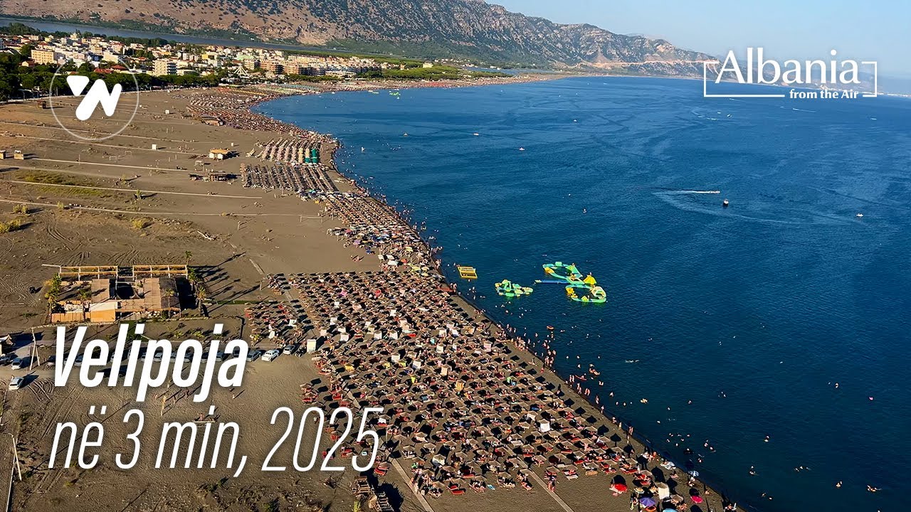 Velipoja ne 3 minuta, nga Ajri - Velipoja in 3 minutes, from the Air - Video 4K (10.08.2025)