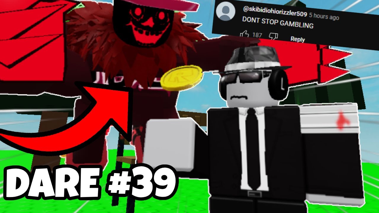 FORSAKEN but I DID YOUR STUPID DARES (Roblox)