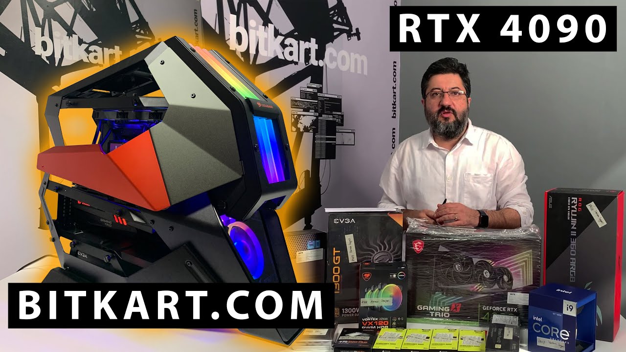 RTX 4090 & I9-12900K - The Most POWERFUL PC You'll EVER See! #bitkart #rtx4090 #custompcbuild