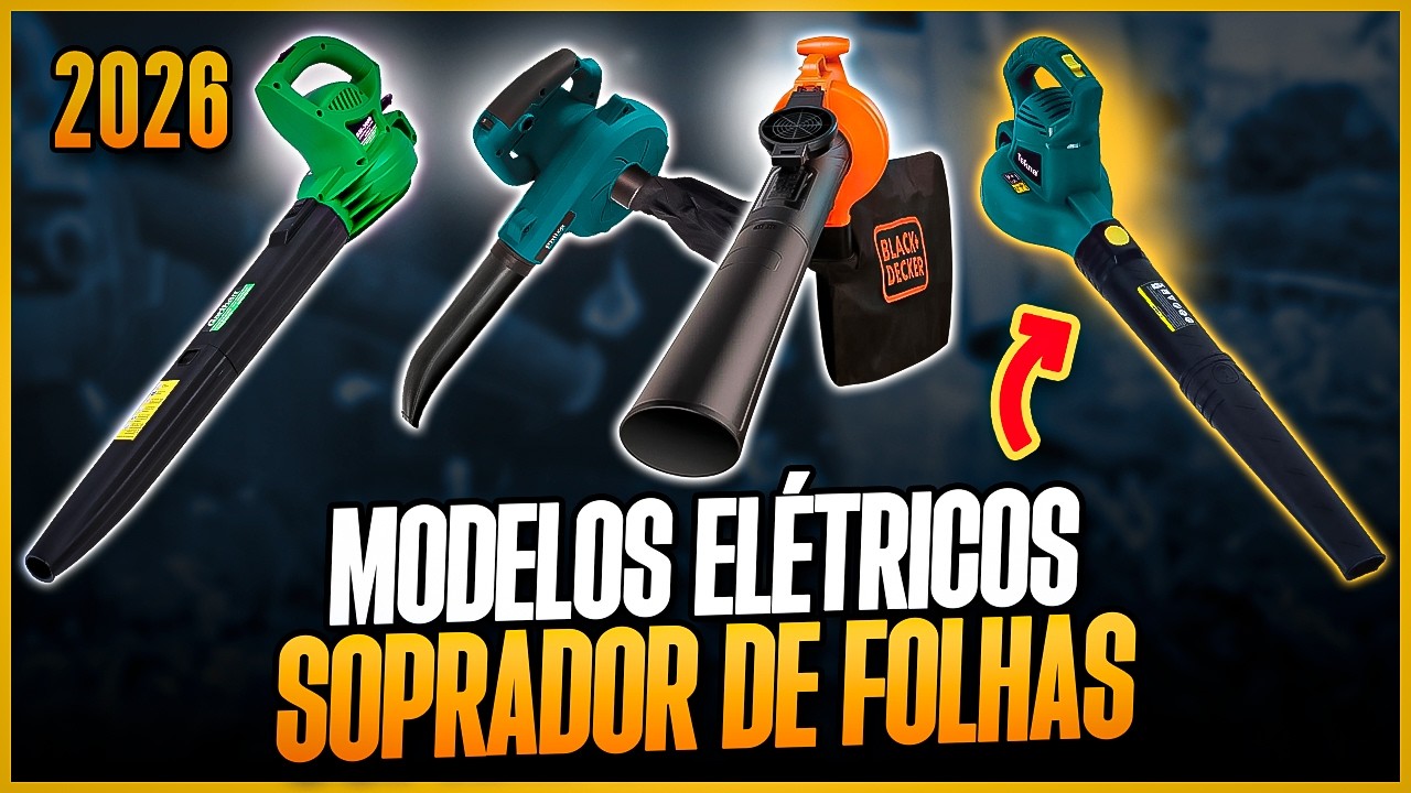 MELHORES SOPRADORES DE FOLHAS para Comprar em 2025! TOP 4 Mais Potentes - Soprador de Folha Elétrico