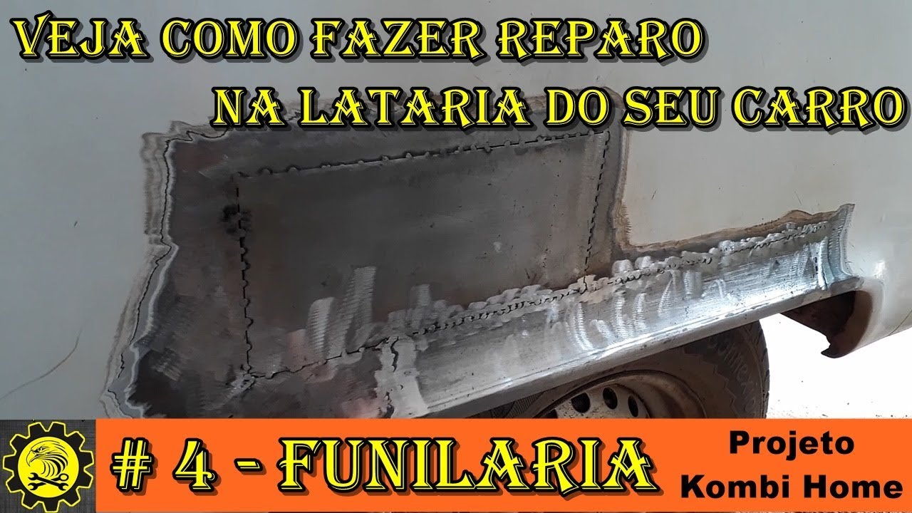 Funilaria 04 / Projeto Kombi Home / Vehicle  Repair