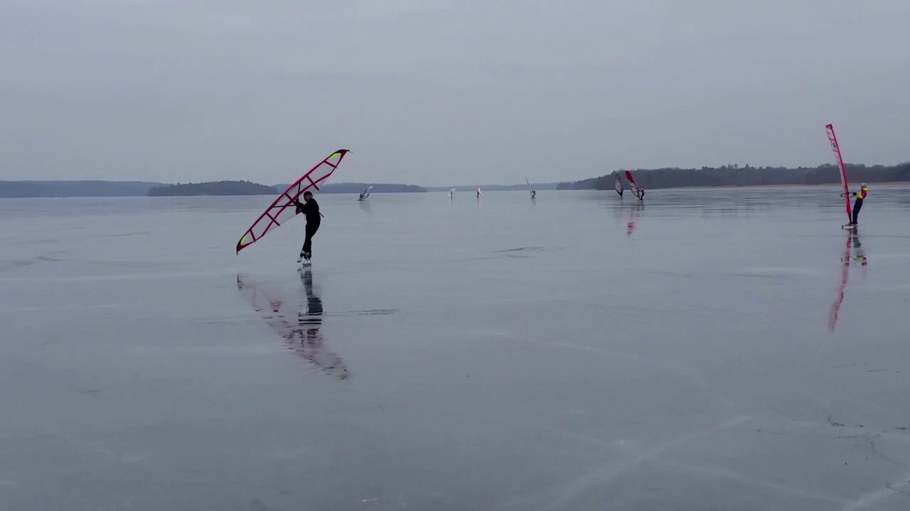 Skridskosegling, film från SM 2016