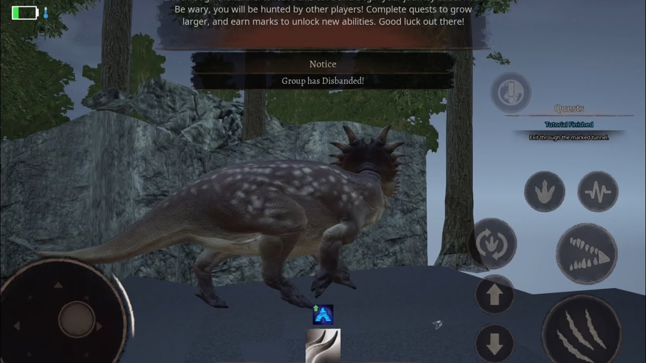 I got out of the hatchling cave in public server path of titans (old)