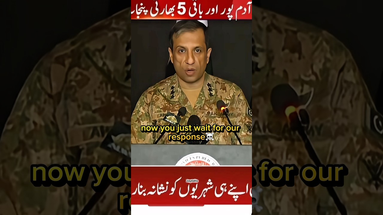 Just wait for our response!🫡🇵🇰 #shorts  #edit  #pakistani  #pakvsind #viralreels #viralnews
