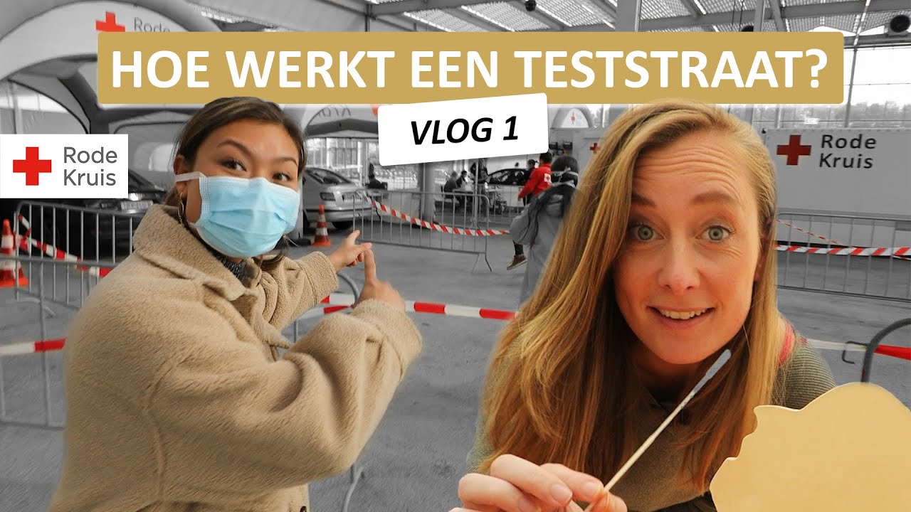 Uniek kijkje bij de Corona Teststraat | Rode Kruis