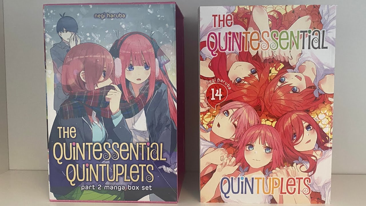 Unboxing The Quintessential Quintuplets Part 2 Manga Box Set!