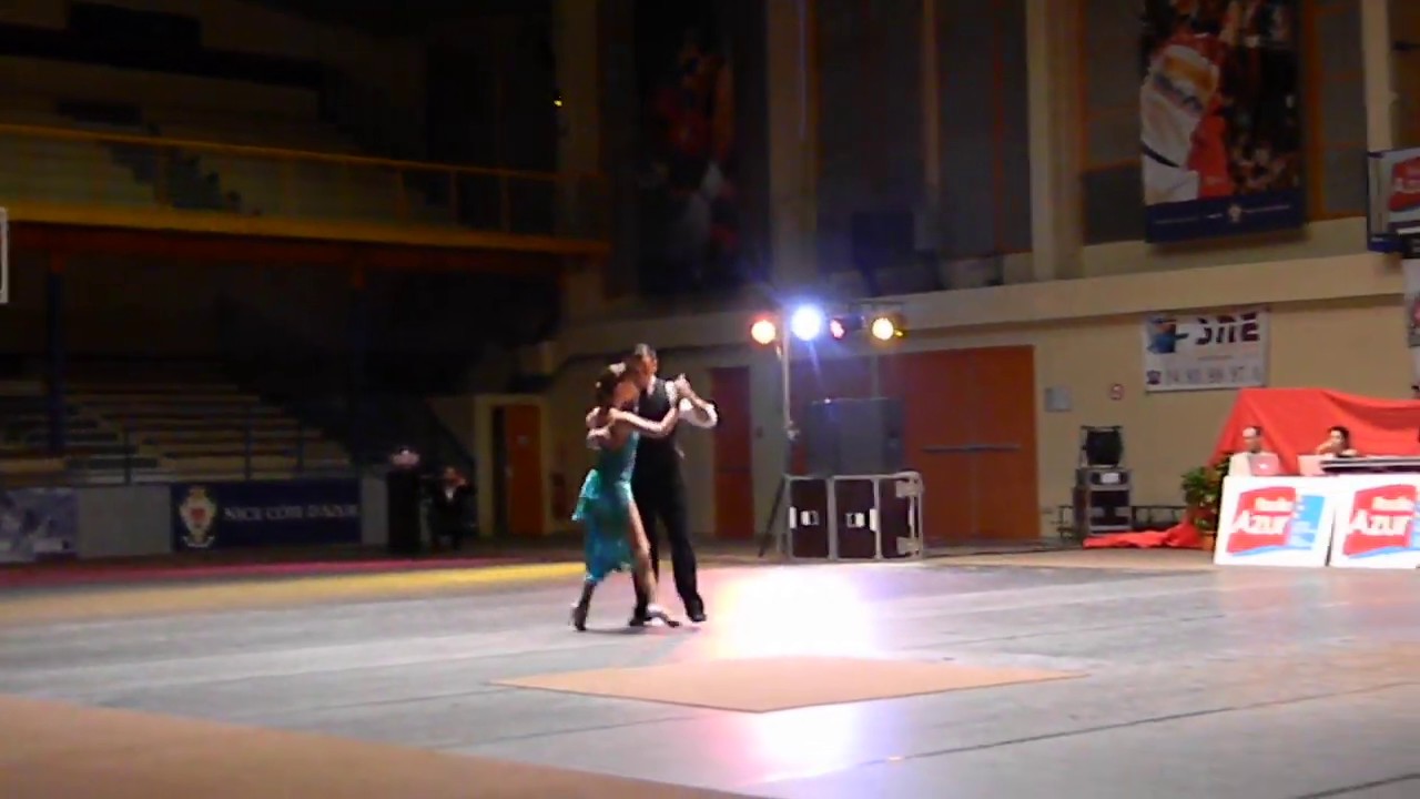 Flor de Monserrat, Melody Celatti y Gonzalo Cuello, Niza, Francia 2012