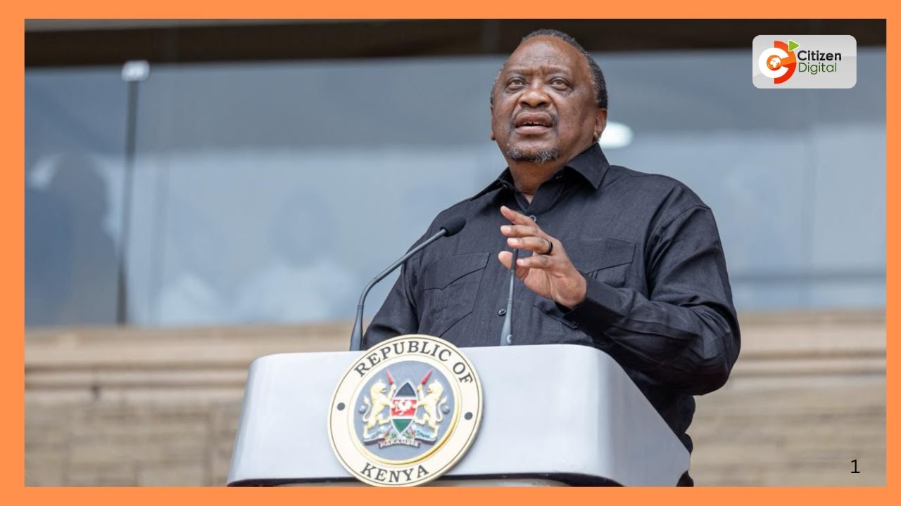 Former President Uhuru Kenyatta eulogized Odinga as a national icon