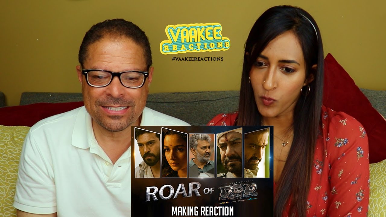 Roar Of RRR - Making | NTR, Ram Charan | SS Rajamouli | Foreigner Friends Reactions