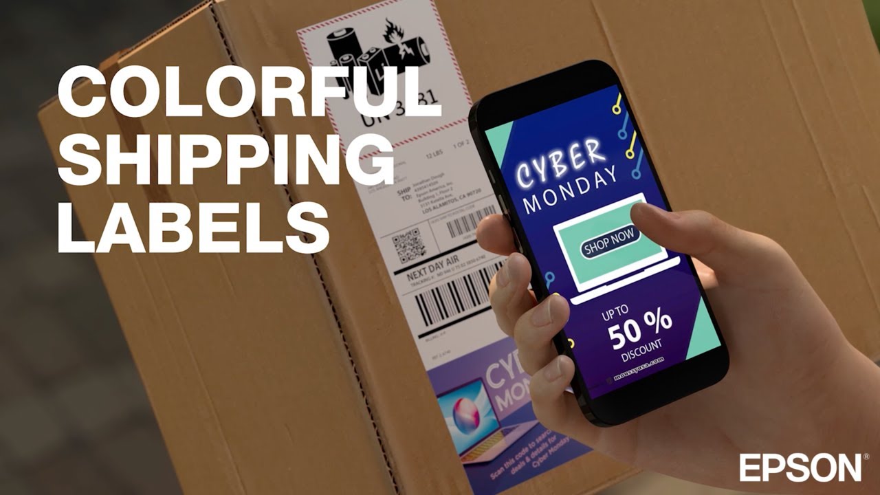 Epson Label Boost Software | Elevate Your Business with Color Shipping Labels