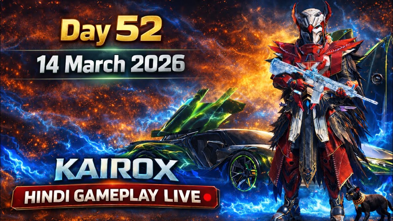 Kairox Rank Push Day 52⚡ BGMI 4.2 Gameplay | Solo vs Squad