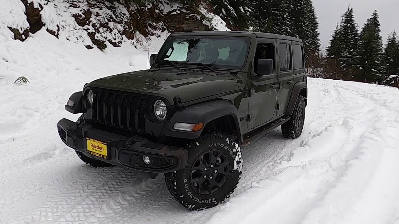 What's in a 2021 Jeep Willys Wrangler?