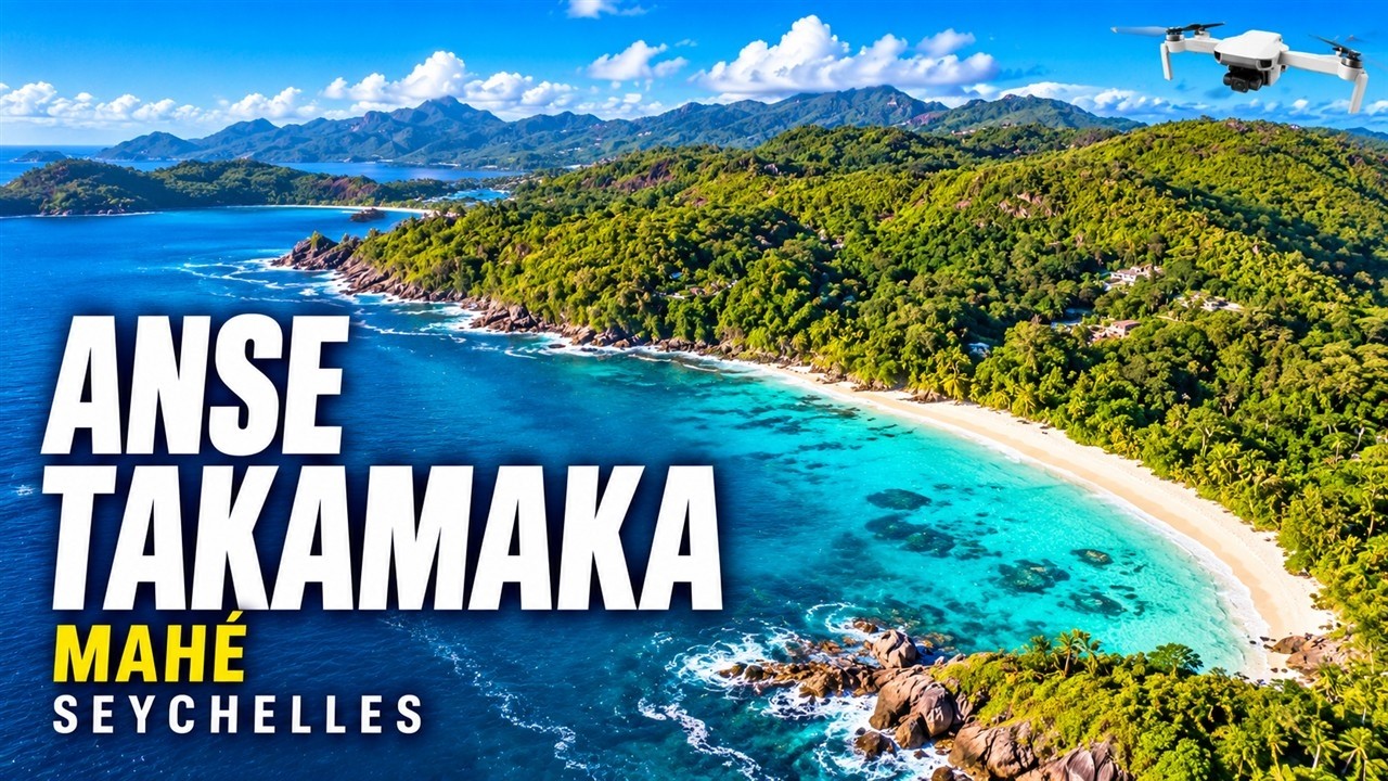 Seychelles 4K | Anse Takamaka, Mah&eacute; (DJI Mini 4K)