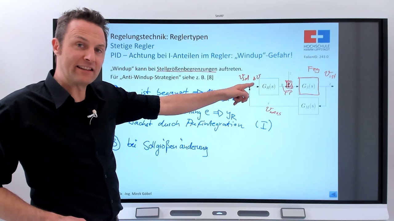 25 Regelungstechnik: Das WindUp-Phänomen