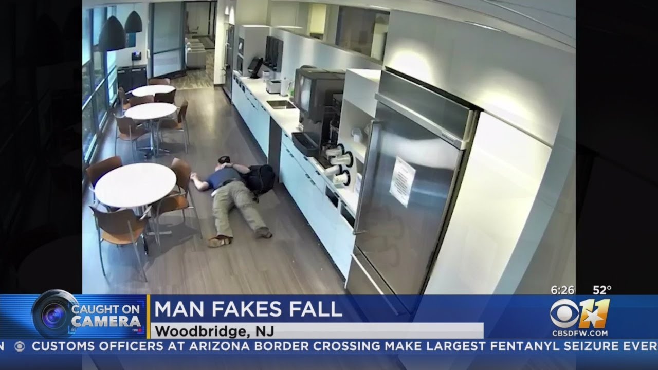 Officials: New Jersey Man Faked Fall, Falsely Claimed Insurance