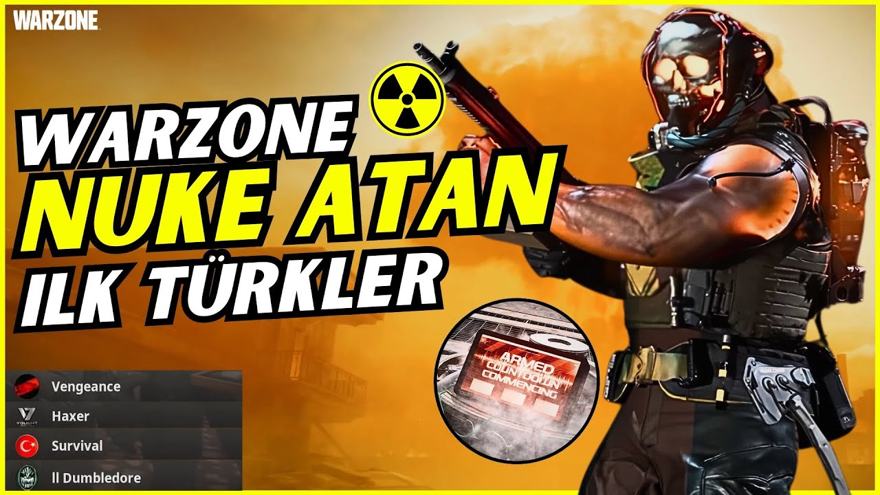 Warzone 3 - Nuke Atan İlk Türkler - Günceleme Gelmeden Nuke Attık -  MW3 (Türkçe Oynanış)