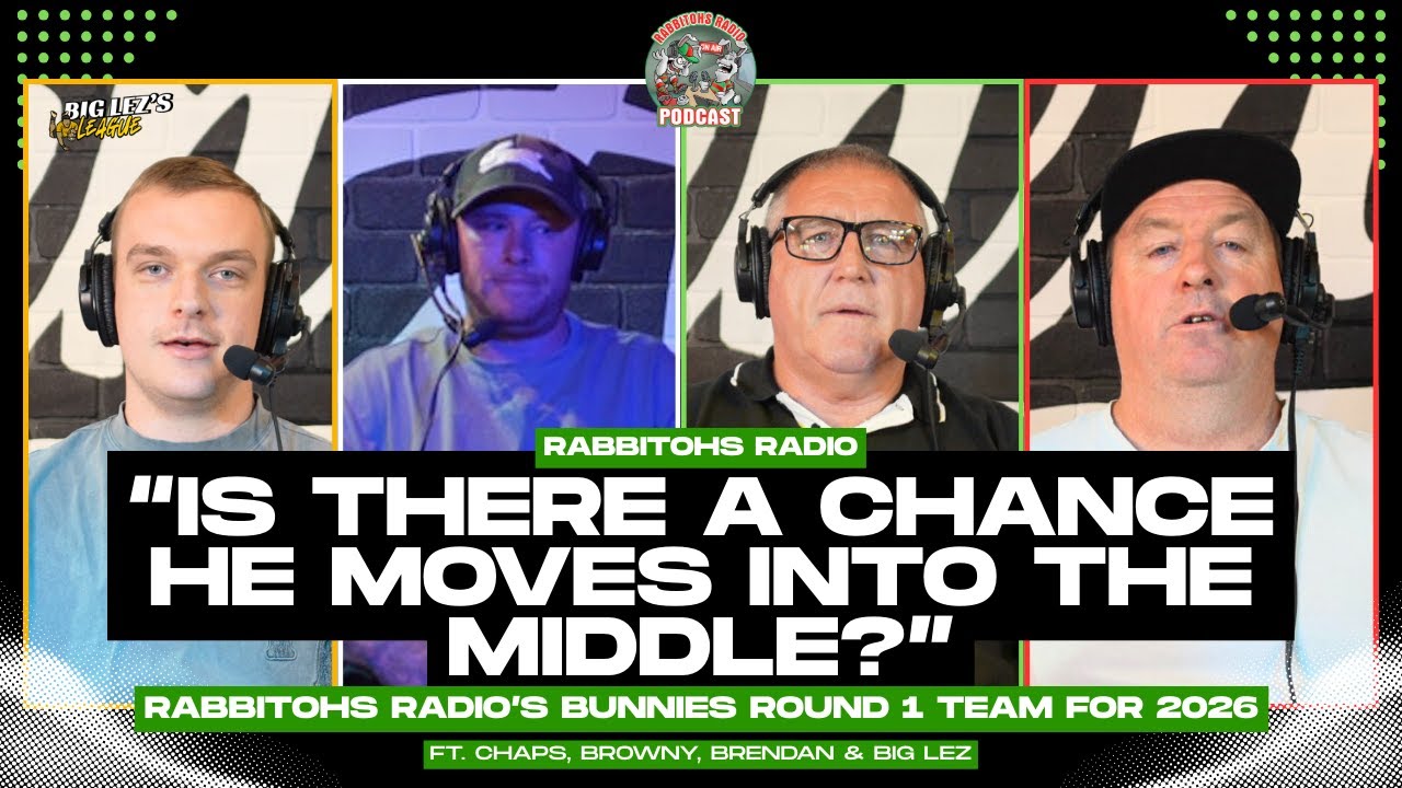 Радиостанция Rabbitohs Radio Combined спрогнозировала состав команды Rabbitohs на 2026 год.