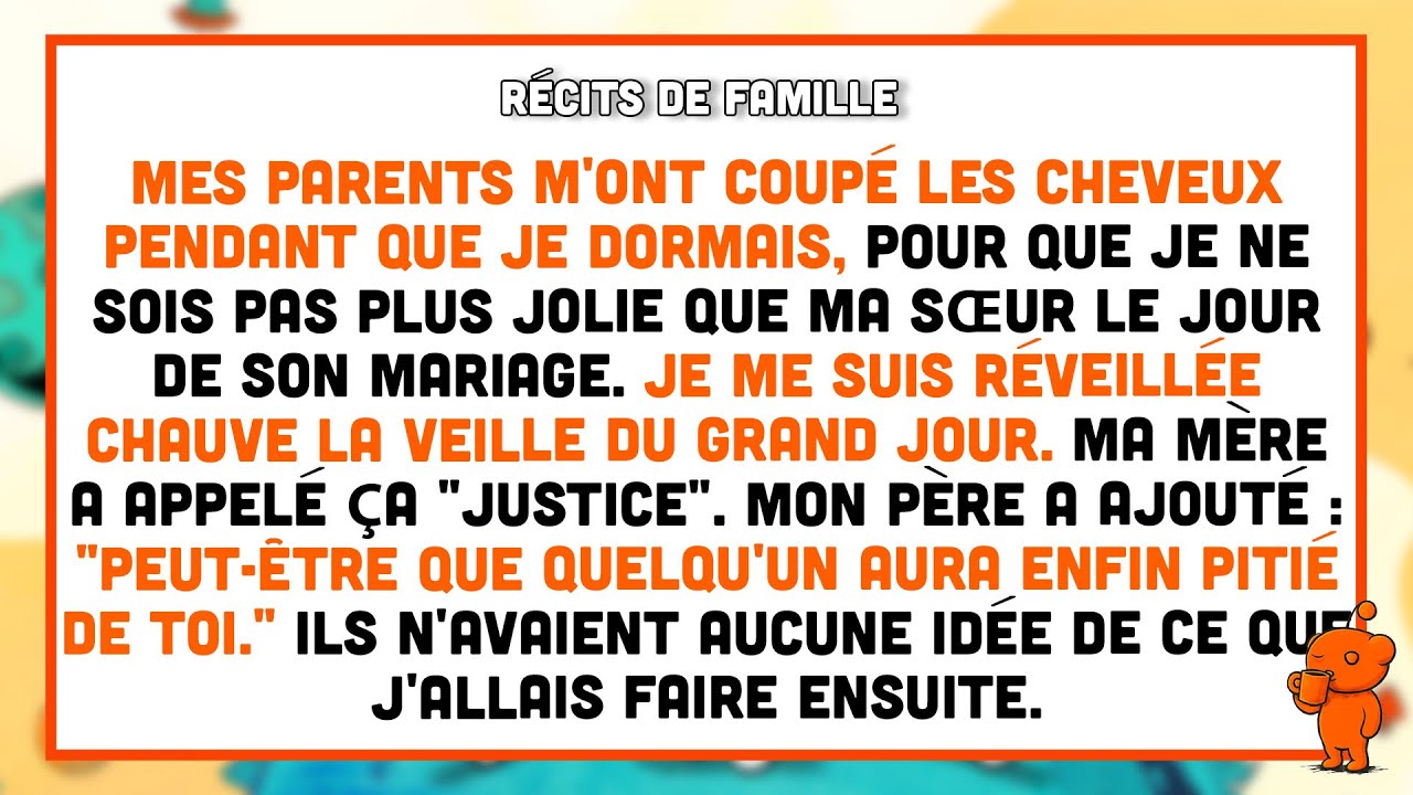 Je me suis réveillée et j'ai découvert que mes cheveux avaient été rasés.