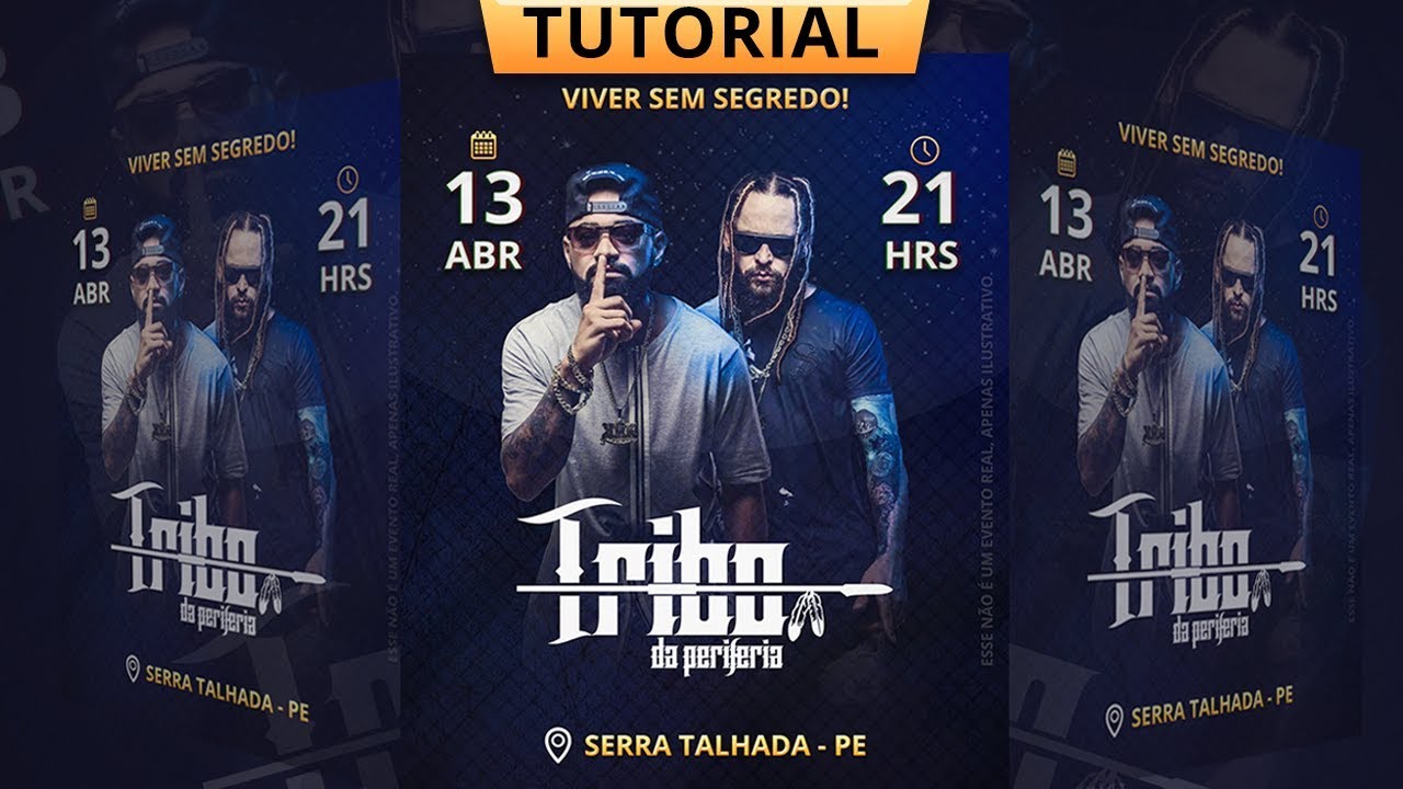 TUTORIAL: COMO CRIAR FLYER DE EVENTOS - PHOTOSHOP