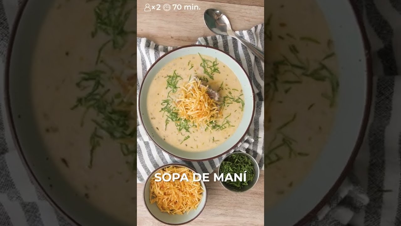 RECETA COMPLETA: SOPA DE MAN&Iacute;
