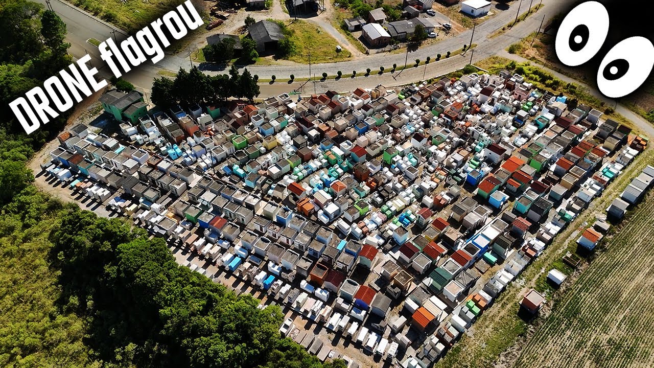 CEMITERIO maior que a CIDADE, como pode ISSO?