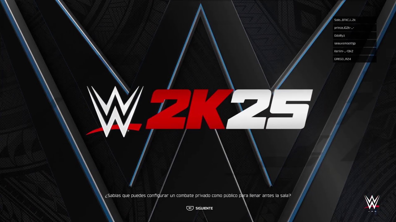 Jugando wwe en vivo por primera vez