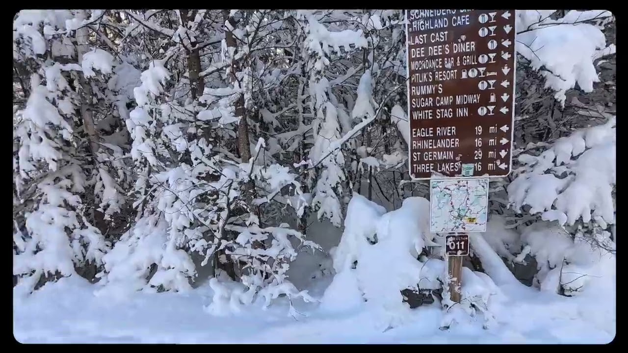 Riding Northwoods Wisconsin January 2026 with Insta360 Ace Pro
