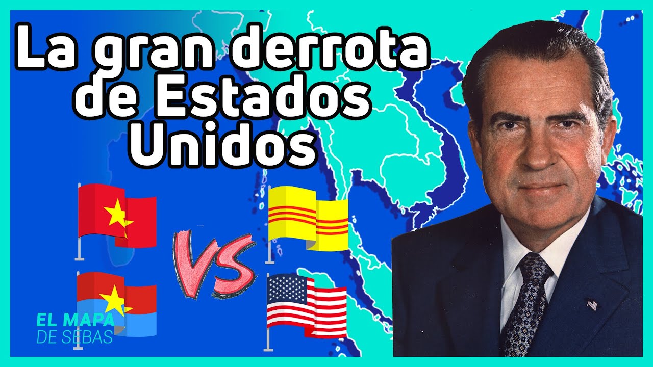 🔥La GUERRA de VIETNAM 🇻🇳 en 16 minutos (resumen) 🇻🇳⚔🇺🇸 - El Mapa de Sebas