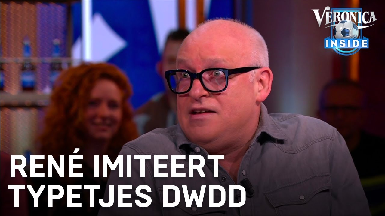 René imiteert typetjes De Wereld Draait Door | VERONICA INSIDE