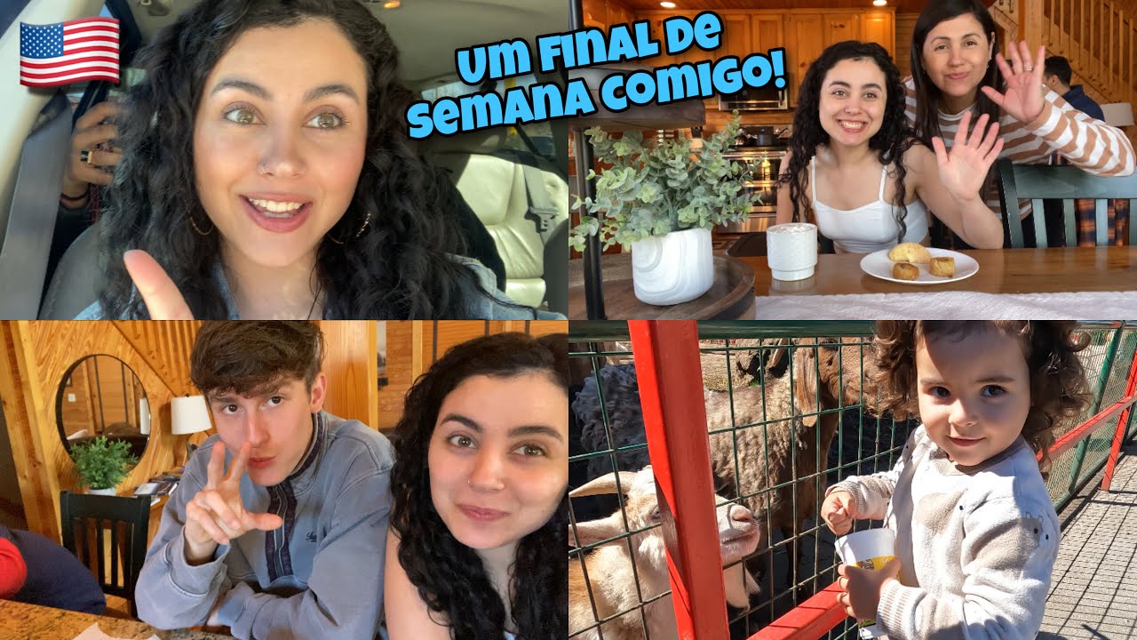 Um final de semana comigo e minha família nos Estados Unidos! 🇺🇸