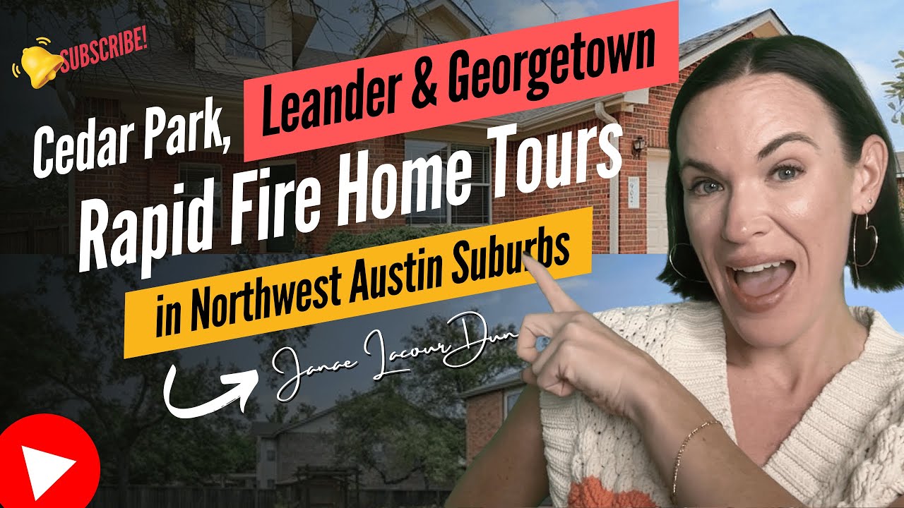 What's the BEST Suburbs in North Austin for Families | Rapid Home Tour