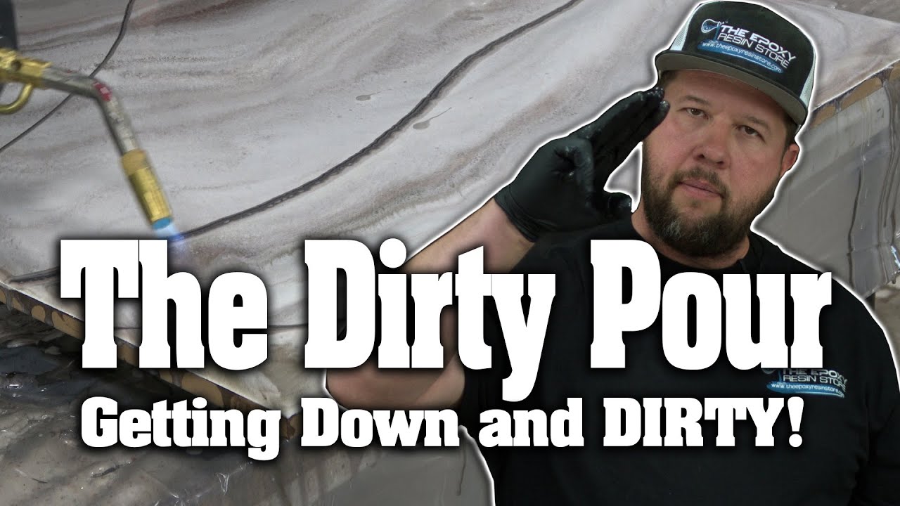 Unleashing the Resin Revolution: Mastering the Dirty Pour Technique