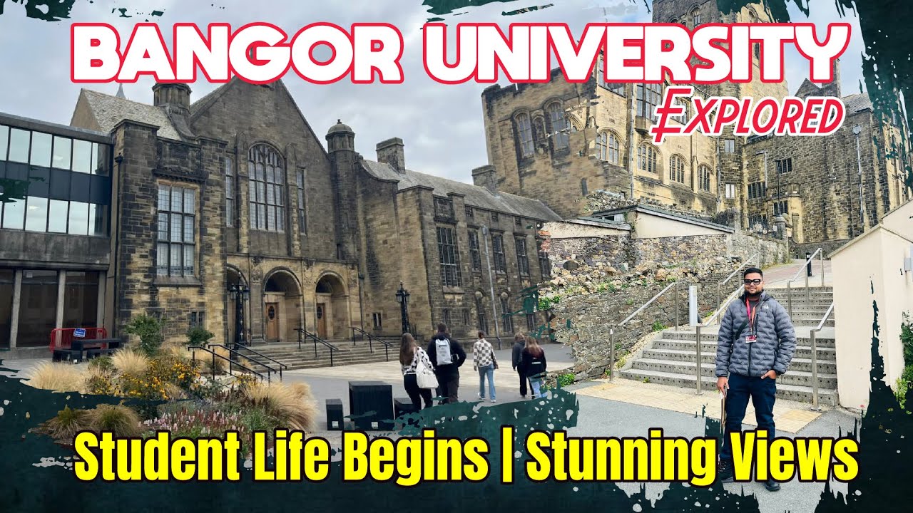Explore Bangor University | First step at Bangor University in United Kingdom । Abu Talha Alvi Vlogs