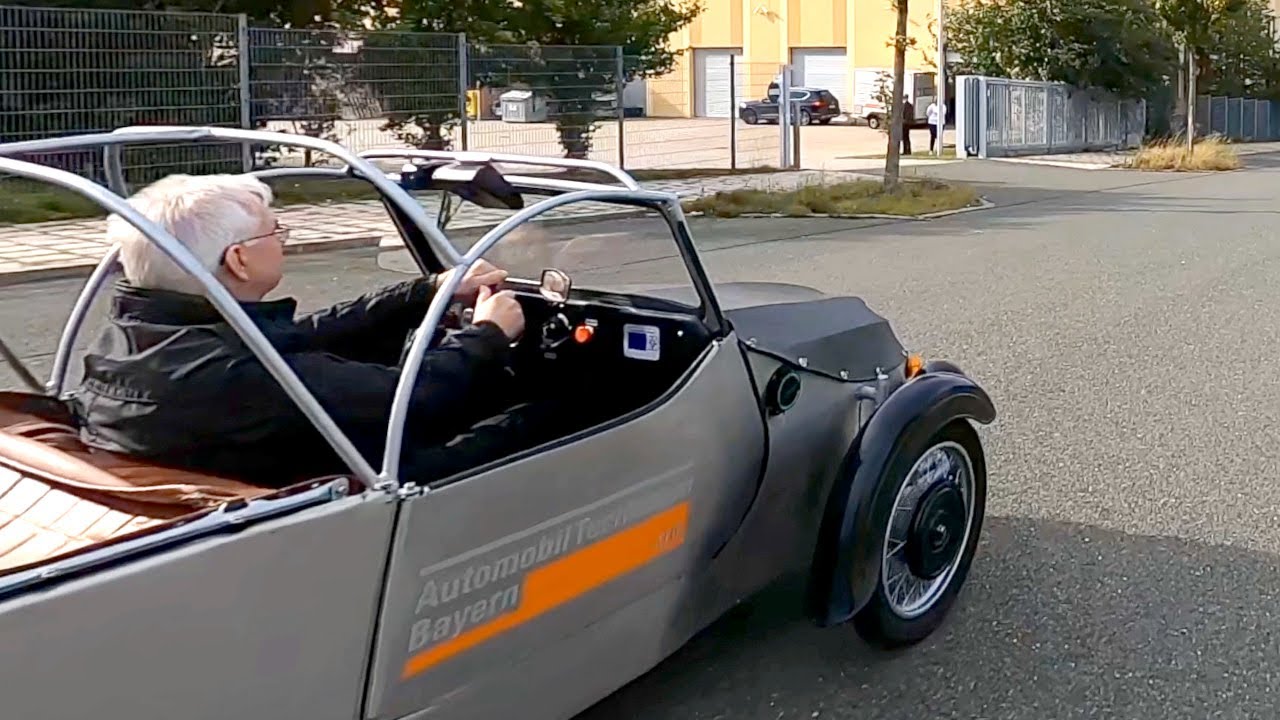 Velorex car El Dreirad - Elektro Oldtimer | Automobiltechnikum Bayern