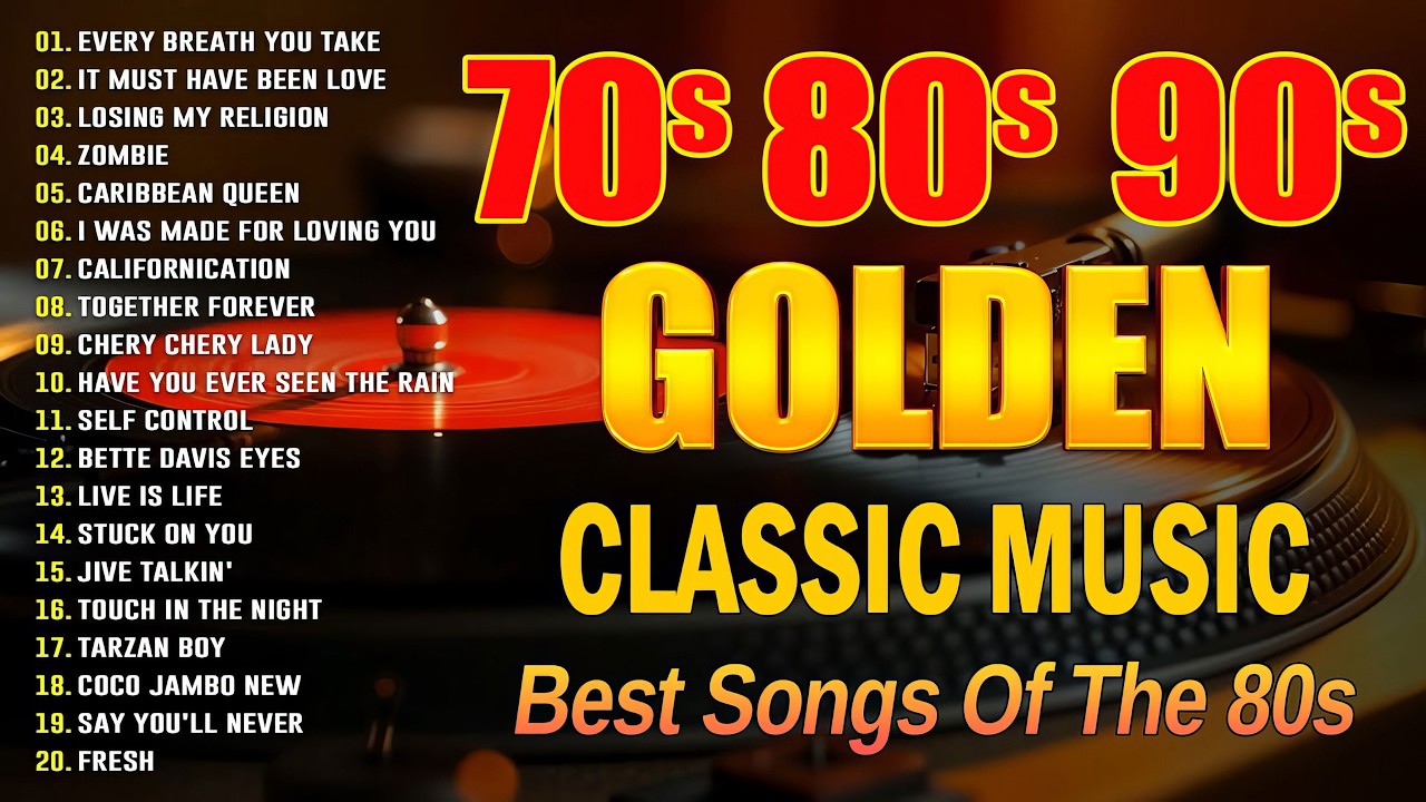 Grandes Éxitos de los 80 y 90 en Inglés – Música Clásica de los Años 80s y 90s