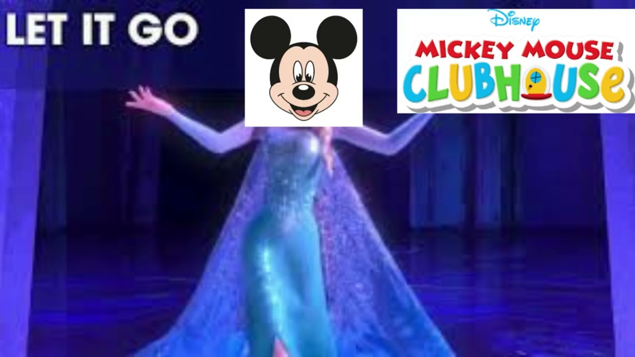 Mickey Mouse Sings Let It Go