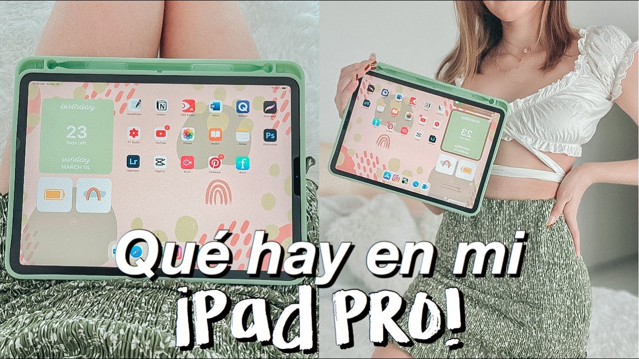 Qu&eacute; hay en mi iPad Pro! 2021 | isabella gerli ♡