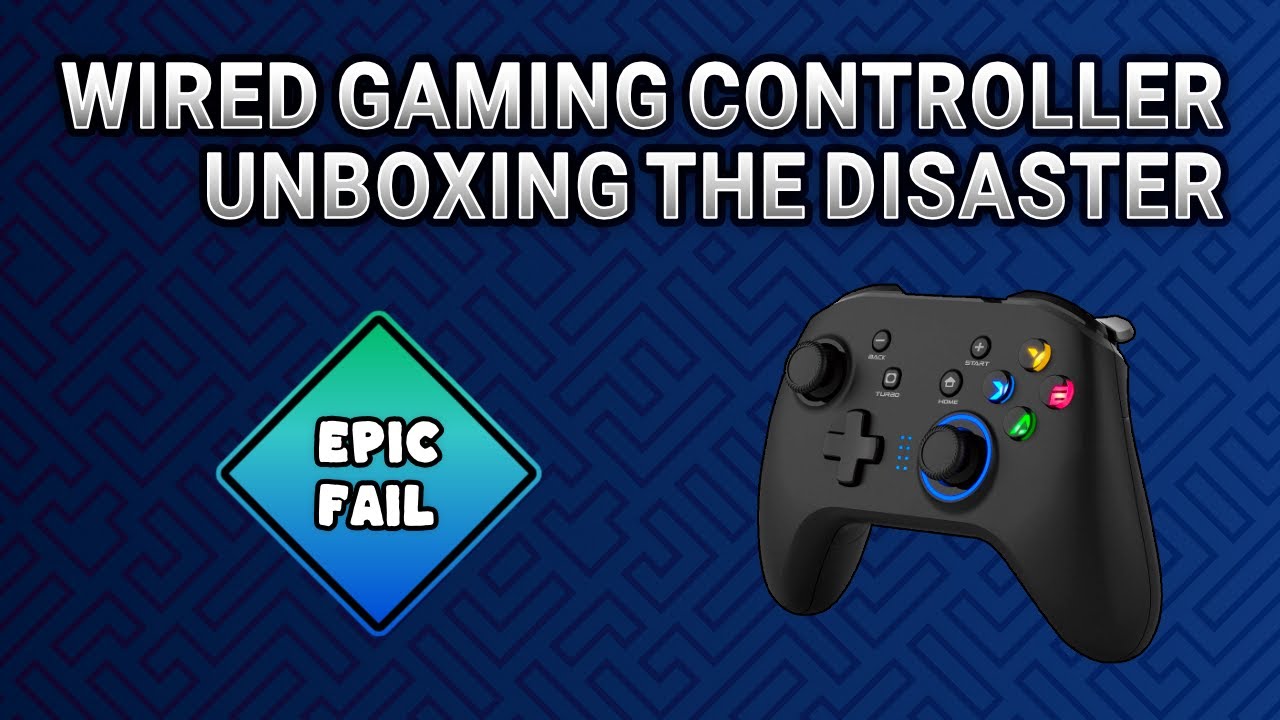 Wired Gaming Controller FAIL &ndash; Unboxing the Disaster