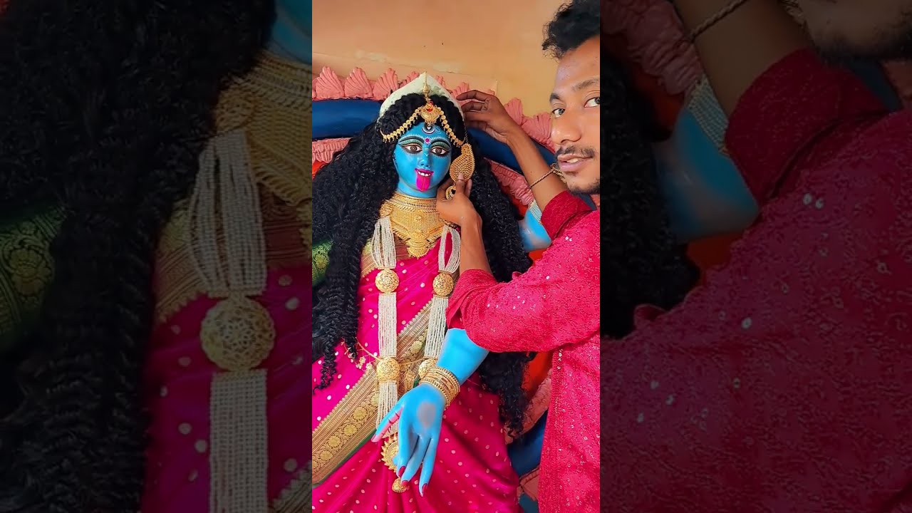 Maa kali making video #foryou #krishna #mahakali #bhakti #foryourpage