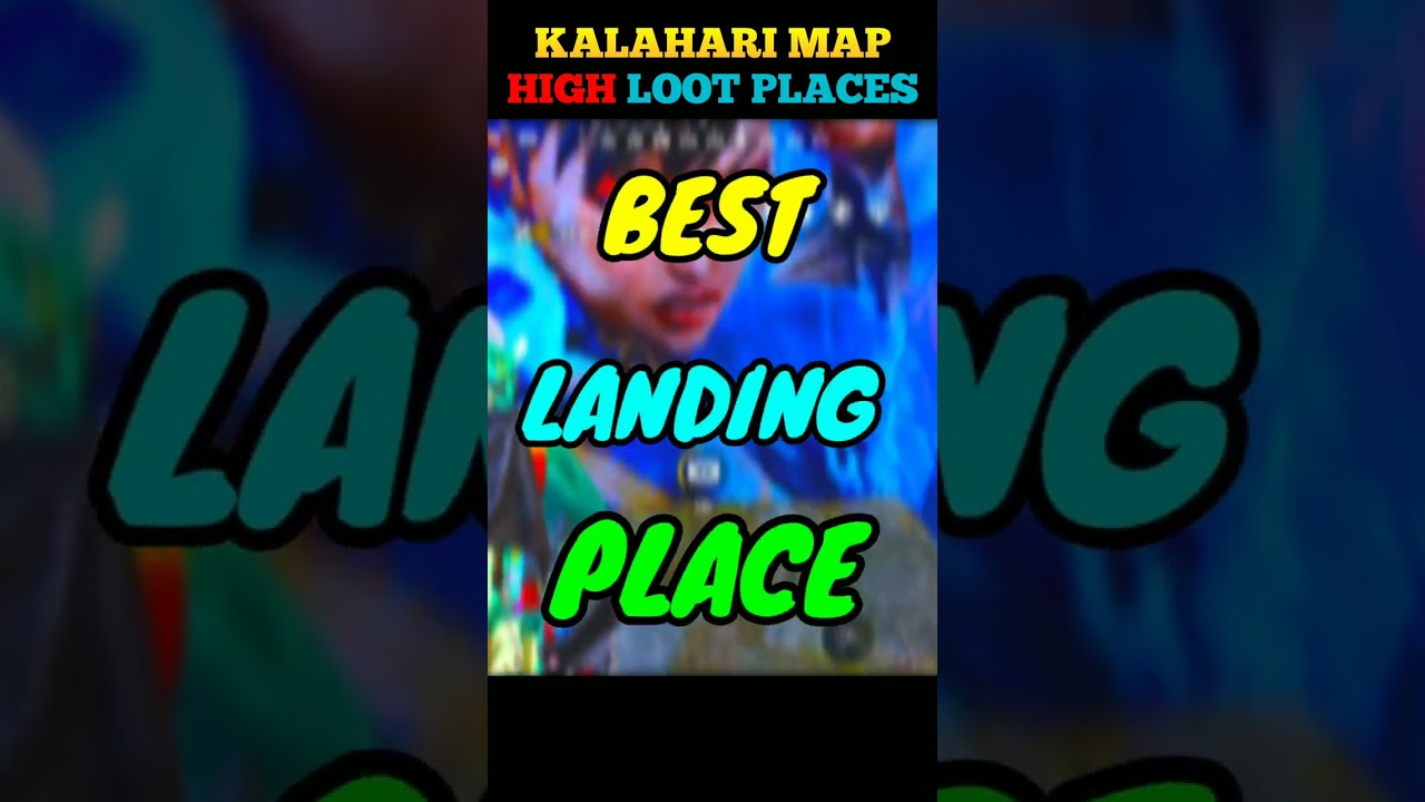 High loot places in Kalahari map Free Fire #freefire #freefireshorts