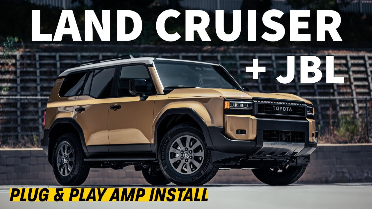 2024 LAND CRUISER WITH JBL | Beat-Sonic USA Encore Alpha Plug & Play Amplifier