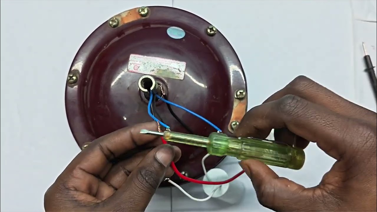 चार तार वाले पंखे का कनेक्शन कैसे करें? How to Connect a Four Wired Fan !