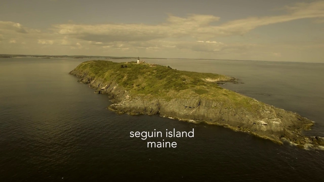 Seguin Island Light, Maine - An Aerial Perspective