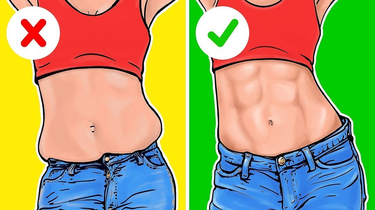 7 Exercices Simples Pour Avoir un Ventre Plat et Une Taille de Guêpe