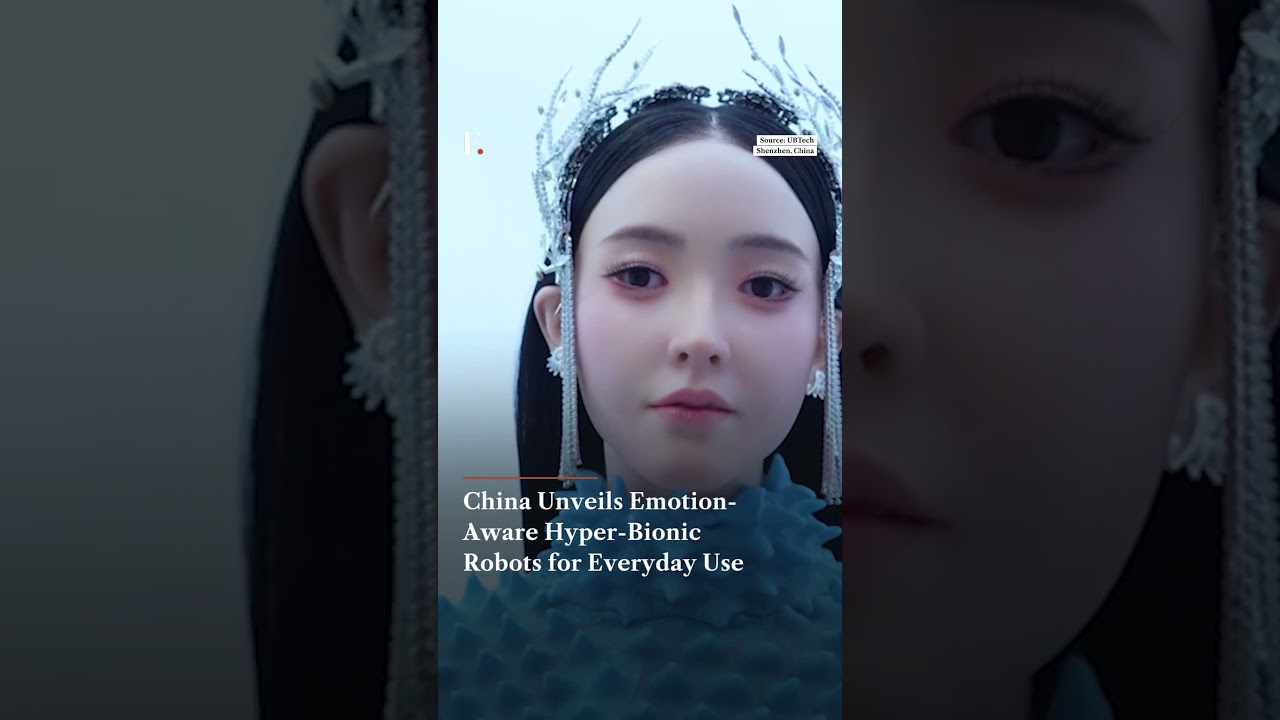 China Unveils Emotion Aware Hyper Bionic Robots for Everyday Use | Firstpost News | N18G