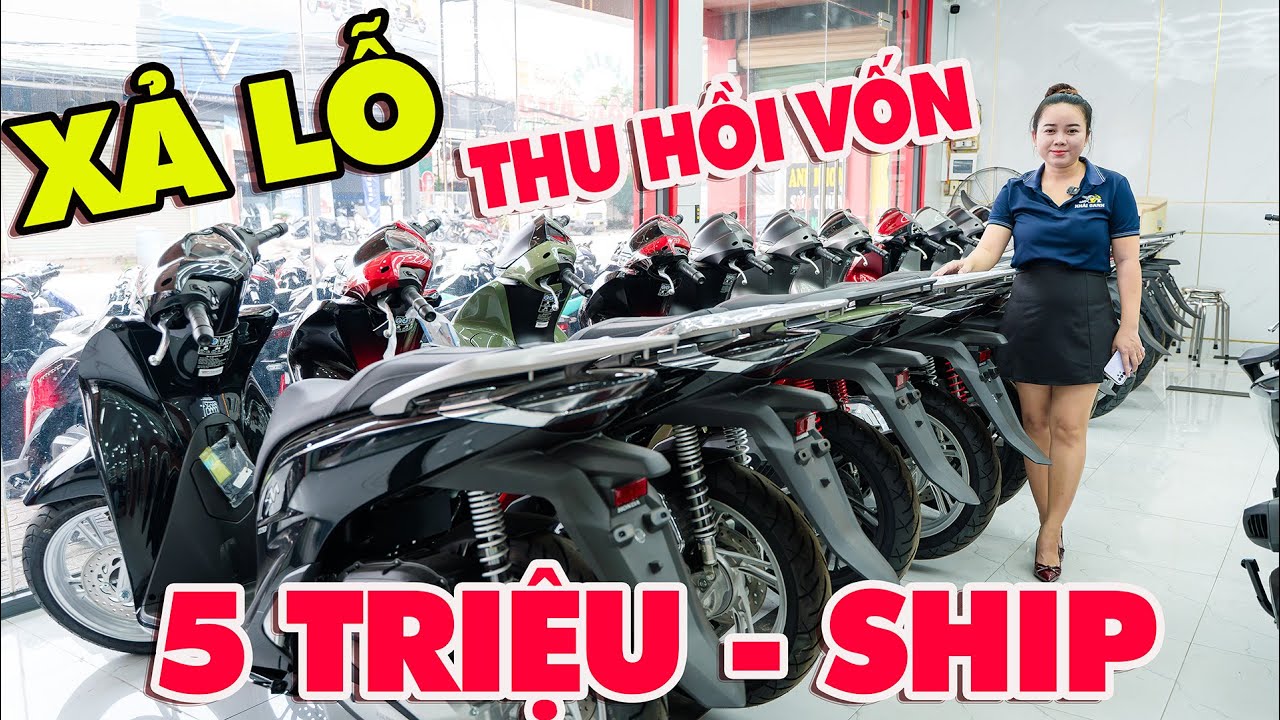 XẢ LỖ SH MODE SH 125 SH 160 MẪU 2026 VISION AB VARIO 125 STYLO 160 SỐC 5 TRIỆU XE MÁY GIÁ RẺ