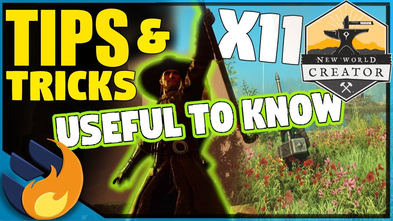 11 USEFUL TIPS & TRICKS TO BOOST YOUR GAMEPLAY | New World MMO |