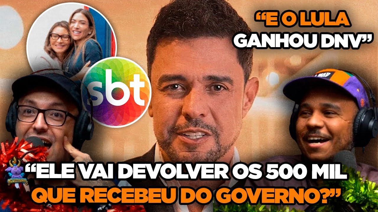 ZEZÉ DI CAMARGO BRIGA COM SBT POR FILHA DE SÍLVIO SANTOS POSTAR FOTOS COM LULA